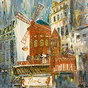 Moulin Rouge. Diptych