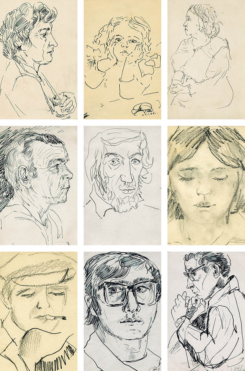 Alexander Sheltunov. Notebooks’ Sketches. 1972–1985
