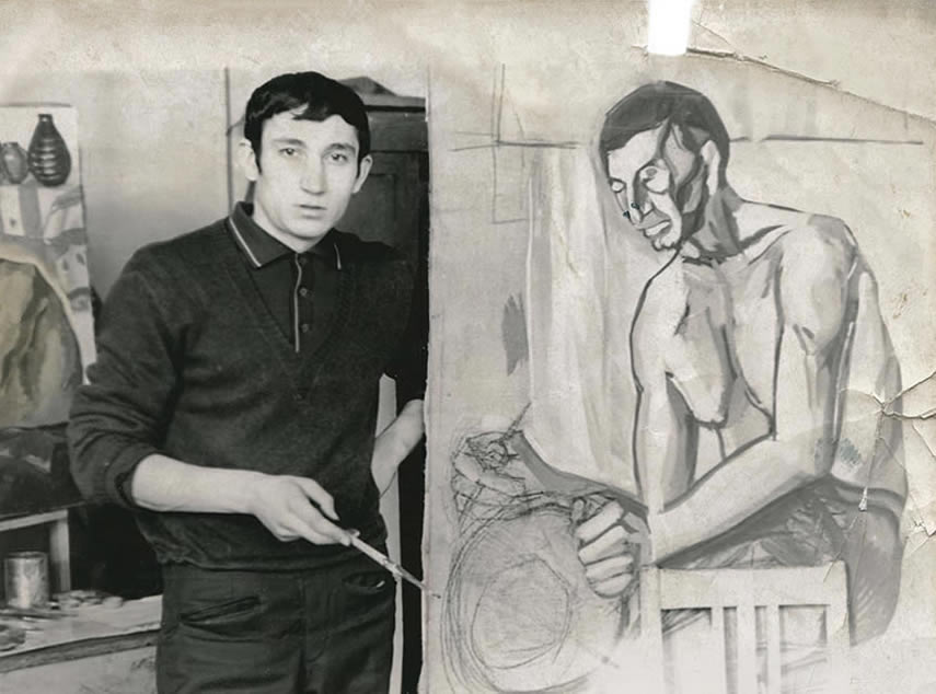亚历山大·舍尔图诺夫 伊尔库茨克美术学校。 1967 年